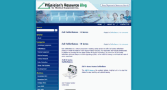 Desktop Screenshot of blog.physiciansresource.net