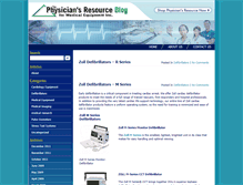 Tablet Screenshot of blog.physiciansresource.net